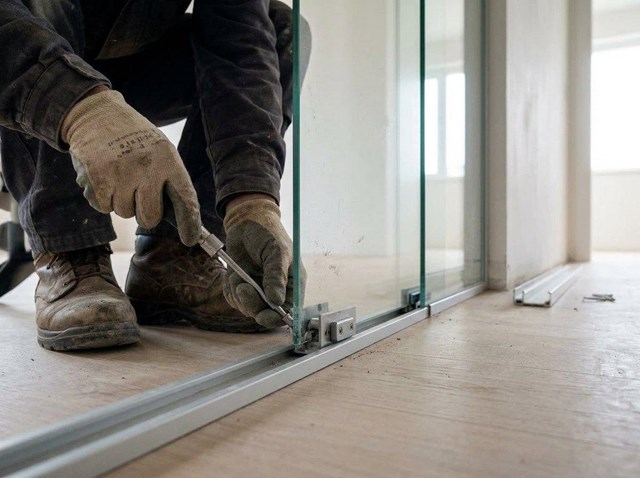 Separe estancias sin perder luz con puertas correderas de cristal en A Coruña - Imagen 1