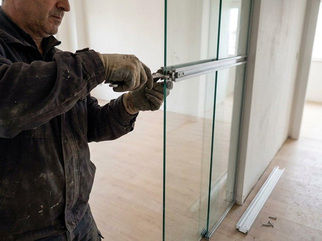 Separe estancias sin perder luz con puertas correderas de cristal en A Coruña